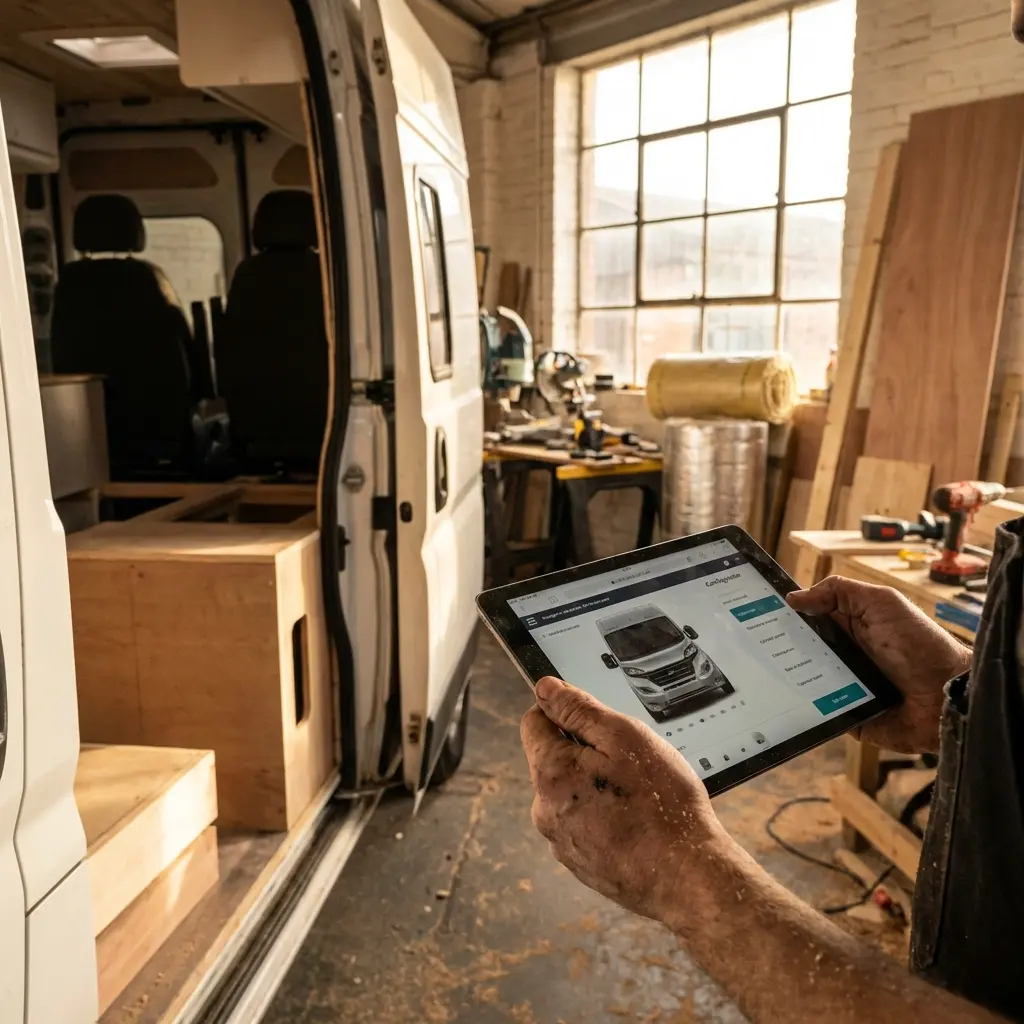 camper van converter configurator