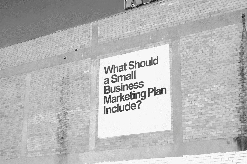 small business marketing plan featured image